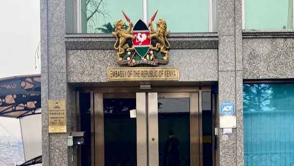 File image of the Kenyan Embassy in Seoul